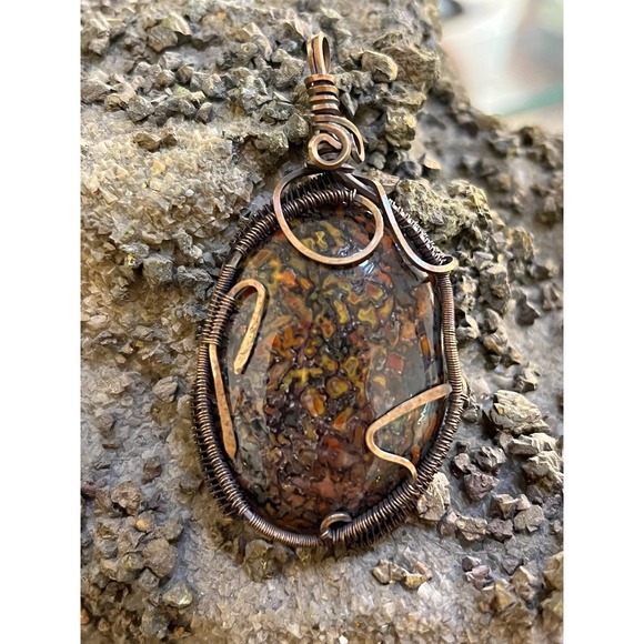 Hand Crafted Dino Bone Pendant - Picture 4 of 10